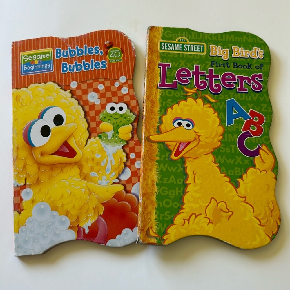 Pair of Sesame Street Board Books